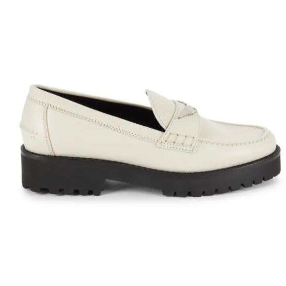 Zadig & Voltaire Jocassin Loafers, size 37, cream - Picture 1 of 8